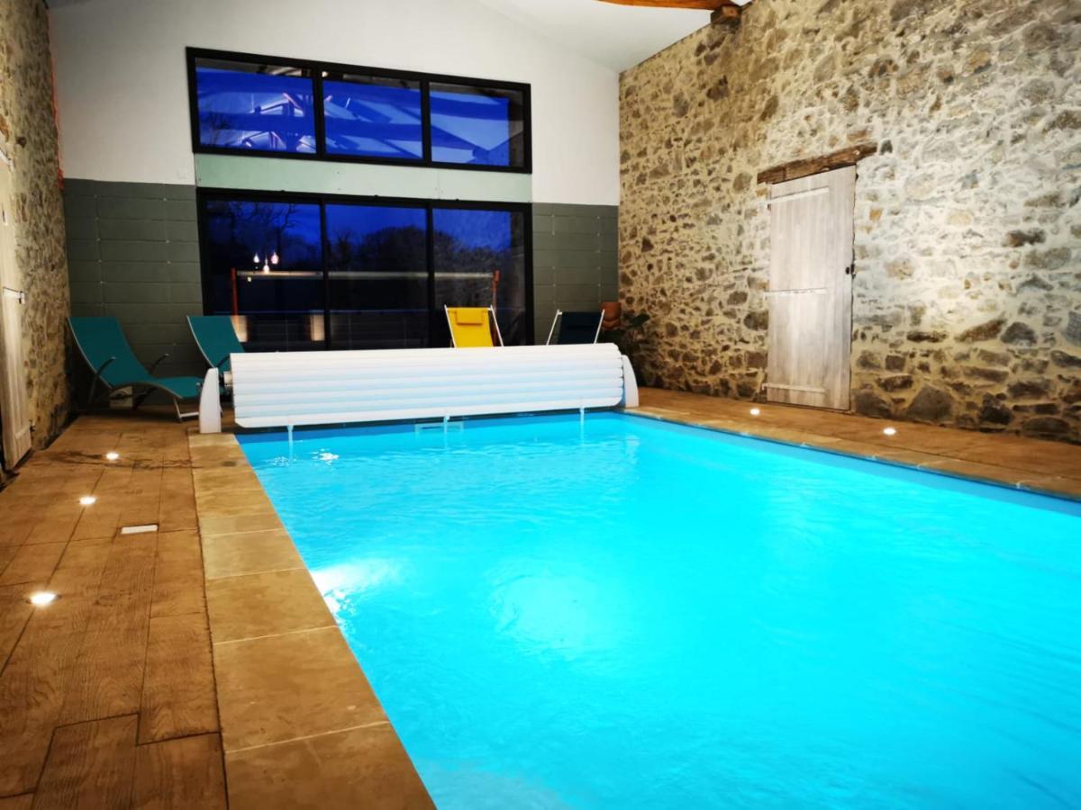 L'Escale Du Bocage Piscine Couverte Chauffee La Flocellière Екстериор снимка